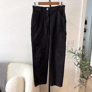Aritzia Wilfred Brennan Carpenter Utility Cargo Pant Black | 0